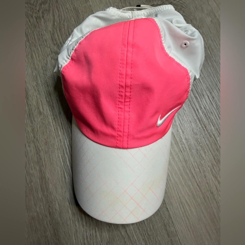 Nike Cream and Black Strap Cap